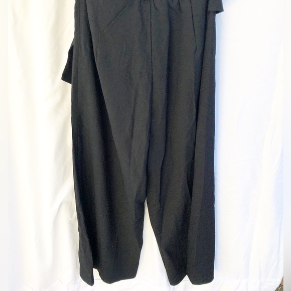ASTR THE LABEL | NWT ZION STRAPLESS TIE WAIST WIDE LEG JUMPSUIT IN BLACK LARGE - Picture 13 of 15